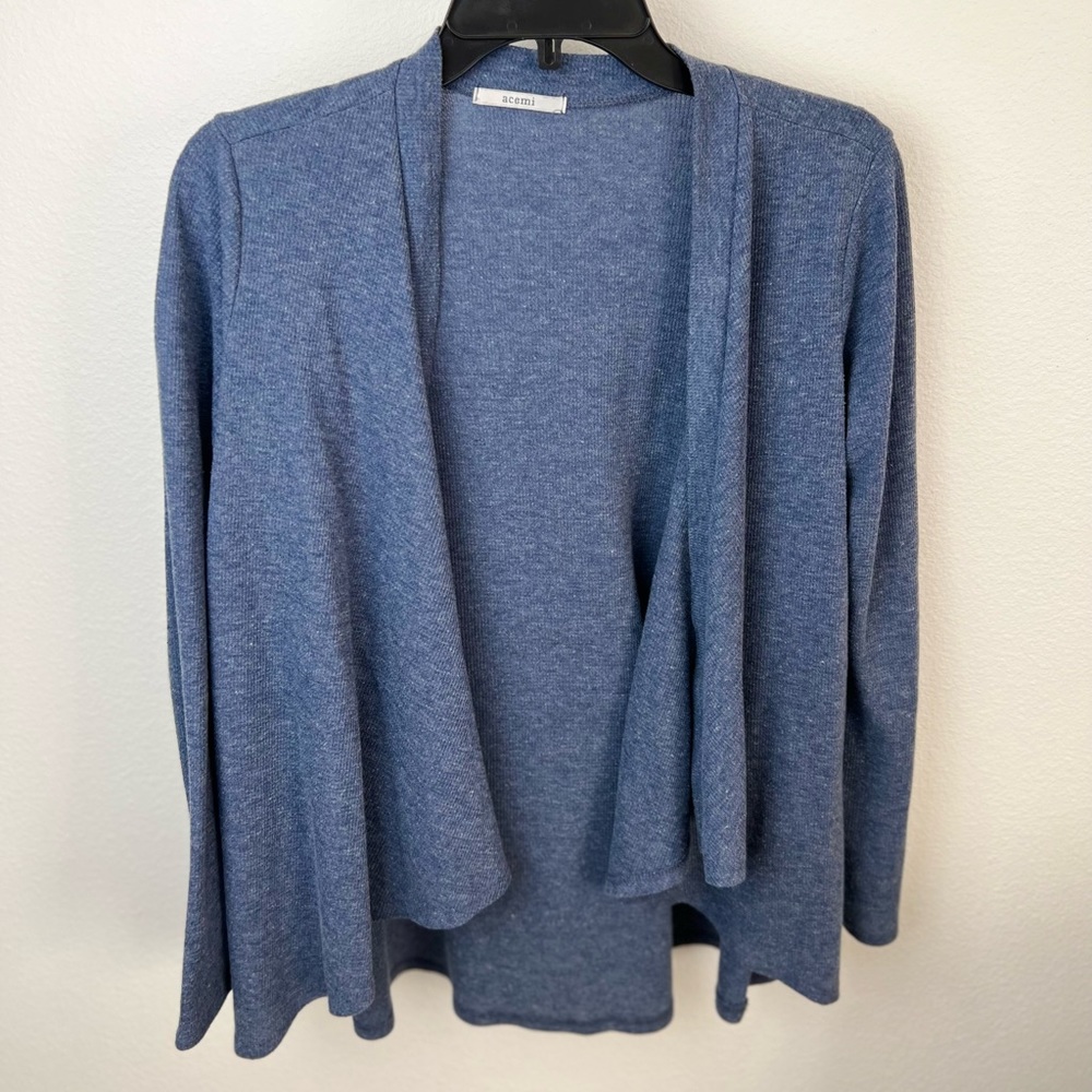 ACEMI Light blue cardigan size medium juniors